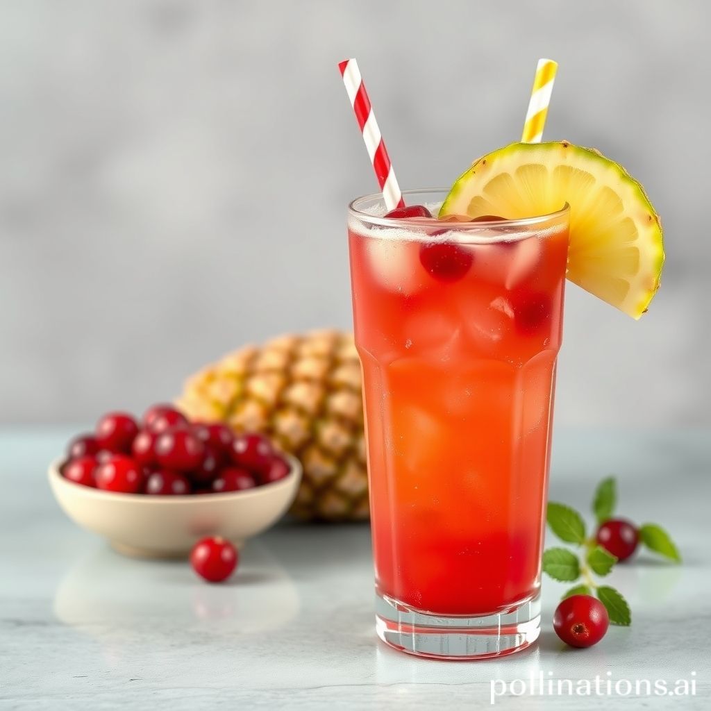 what is pineapple and cranberry juice good for you sexually